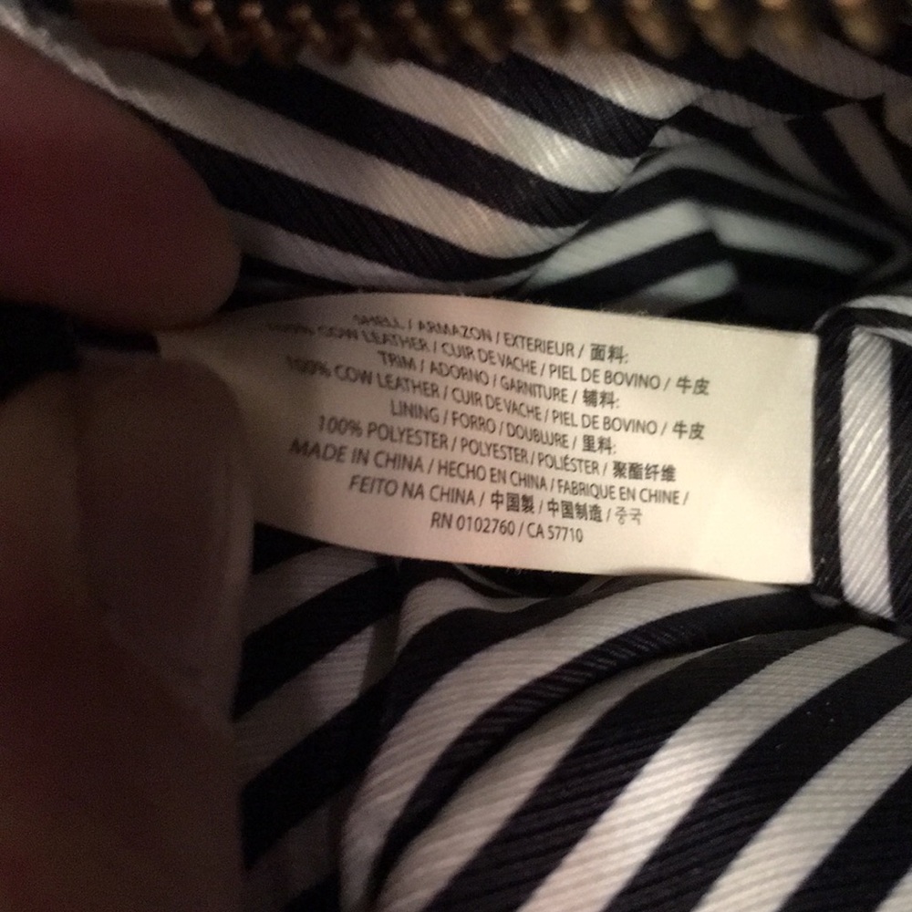 Kate Spade Handbag Black and Tan - Picture 8 of 8